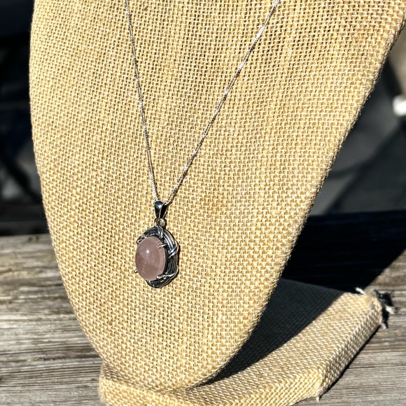 NEW! Rose Quartz Necklace - Picture 9 of 14